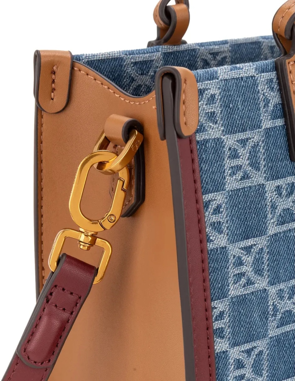Bolsa tote moda de piel vegana para mujer 5