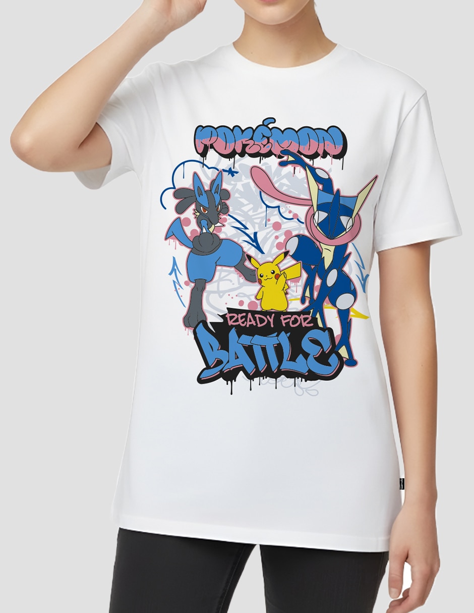 Set playera/Playera Pokémon Ready for battle cuello Redondo para hombre 2