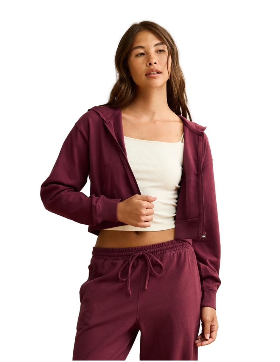 Sudadera con capucha para mujer