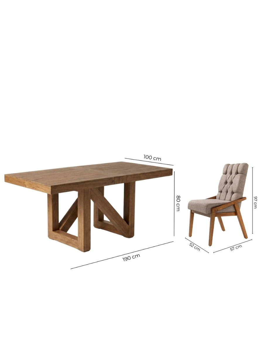 Comedor Talía + Paris para 6 personas 11