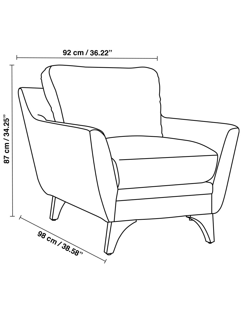 Sillón corbina liz