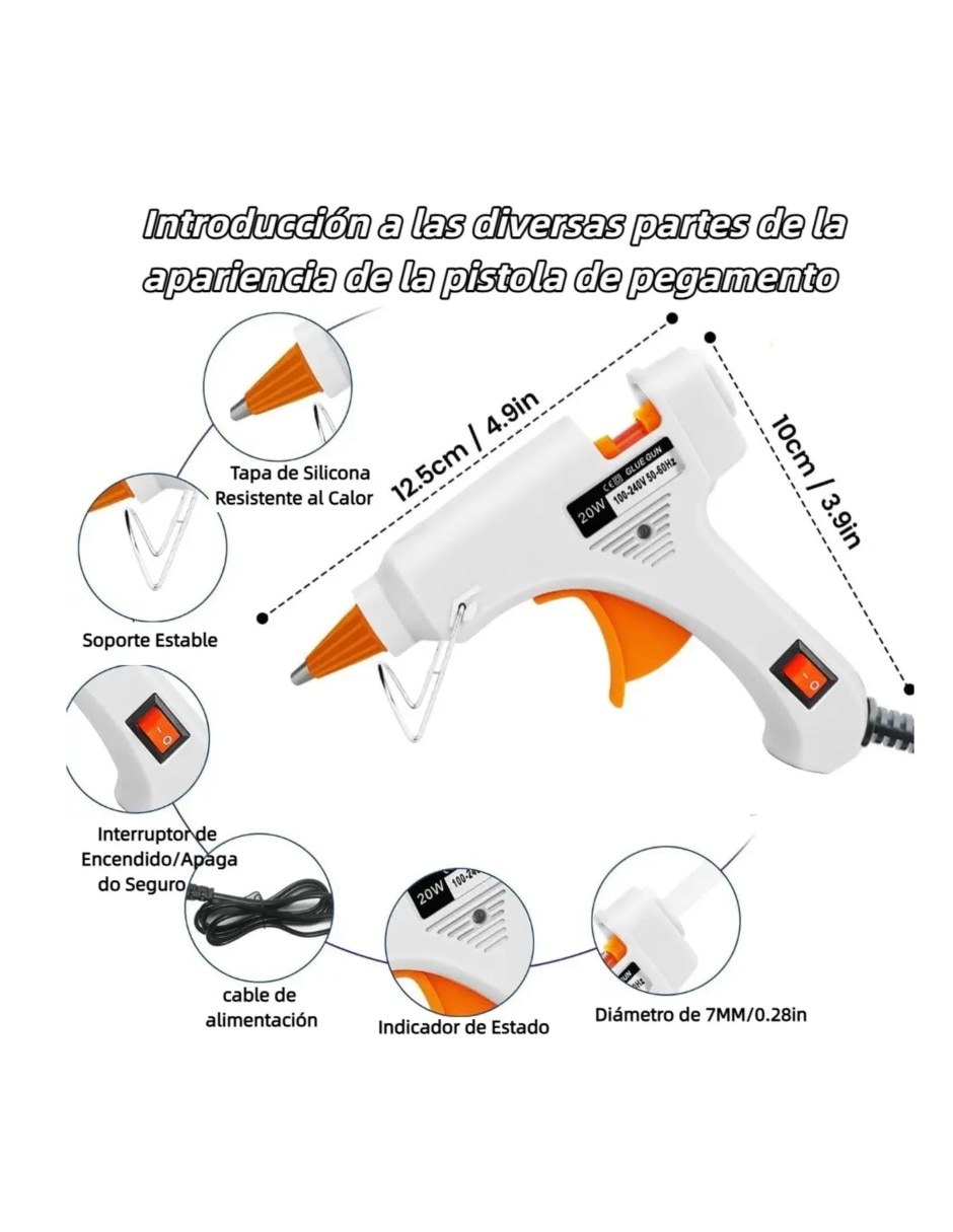 Pistola de silicón 3