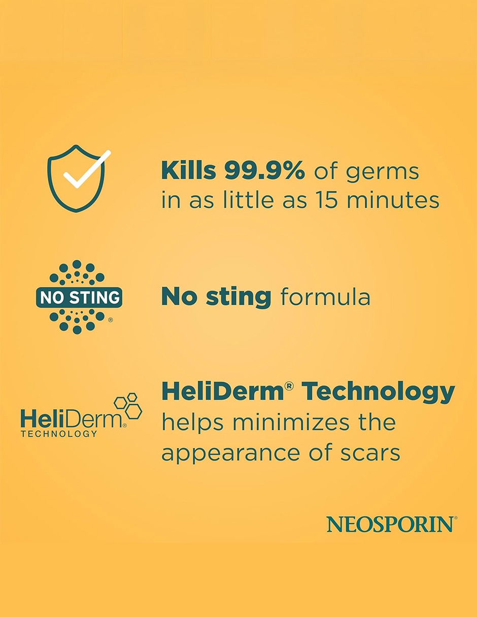 Ungüento neosporin original antibiótico tópico bienestar piel 28.3 g neosporin