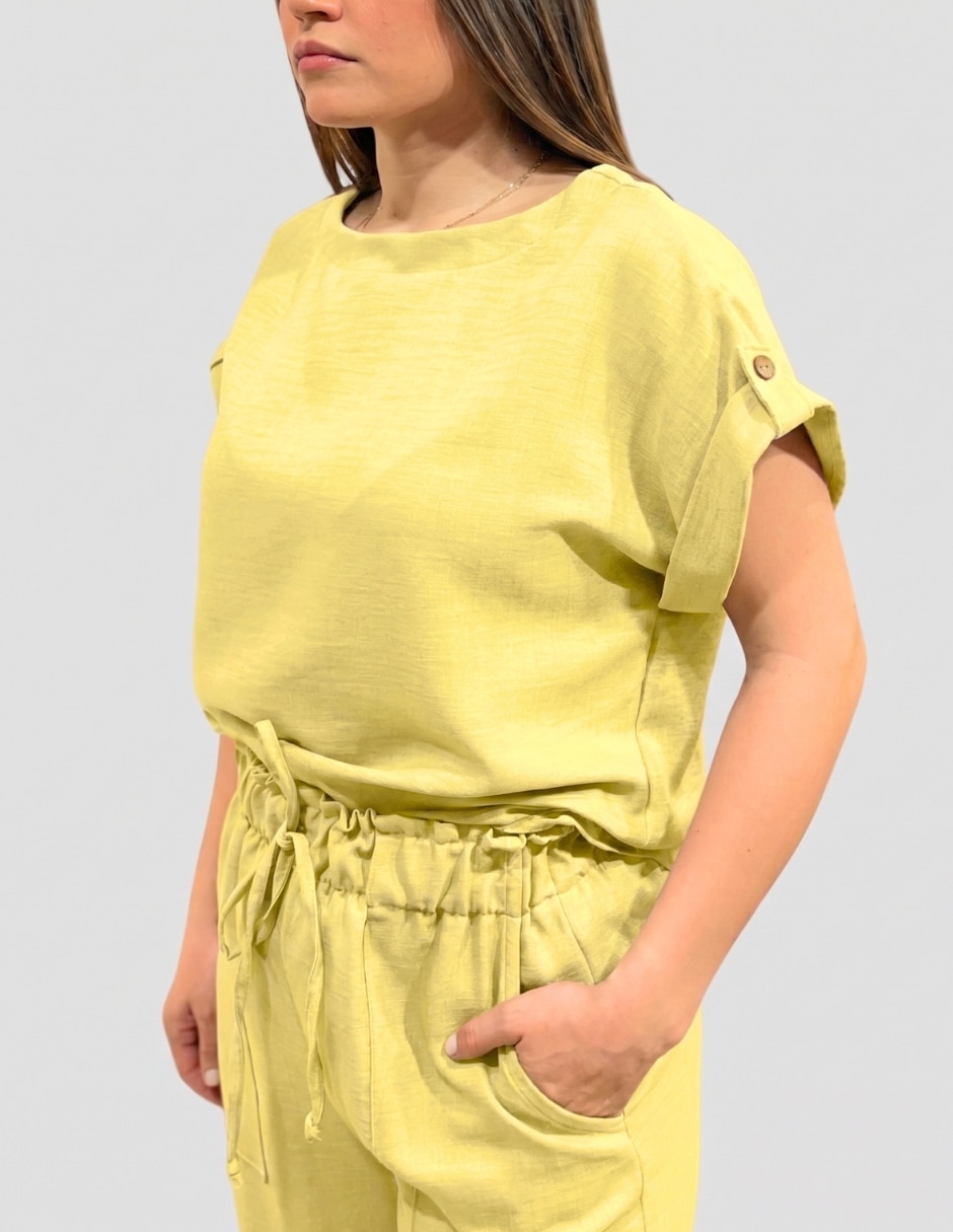 Conjunto casual yaretni moda para mujer