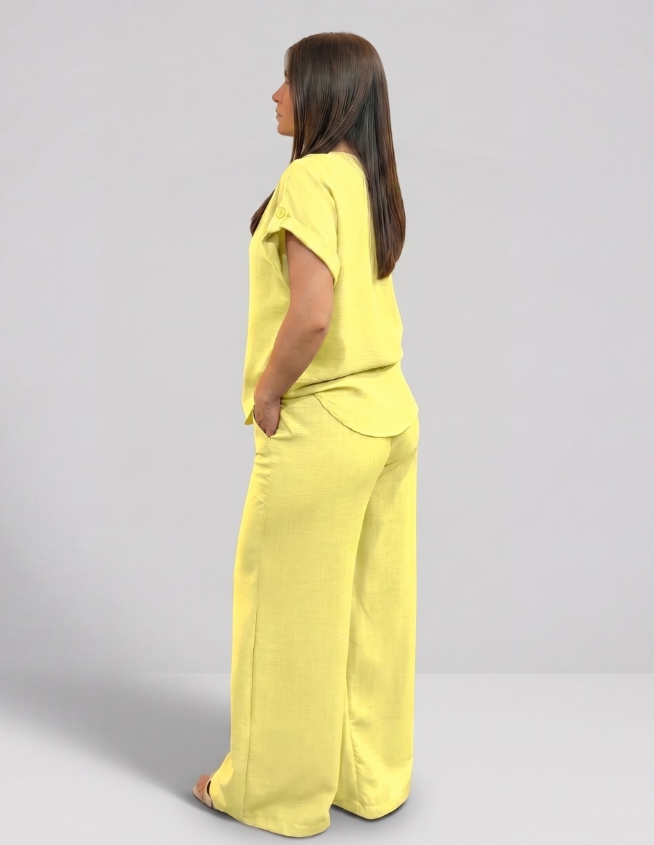Conjunto casual yaretni moda para mujer