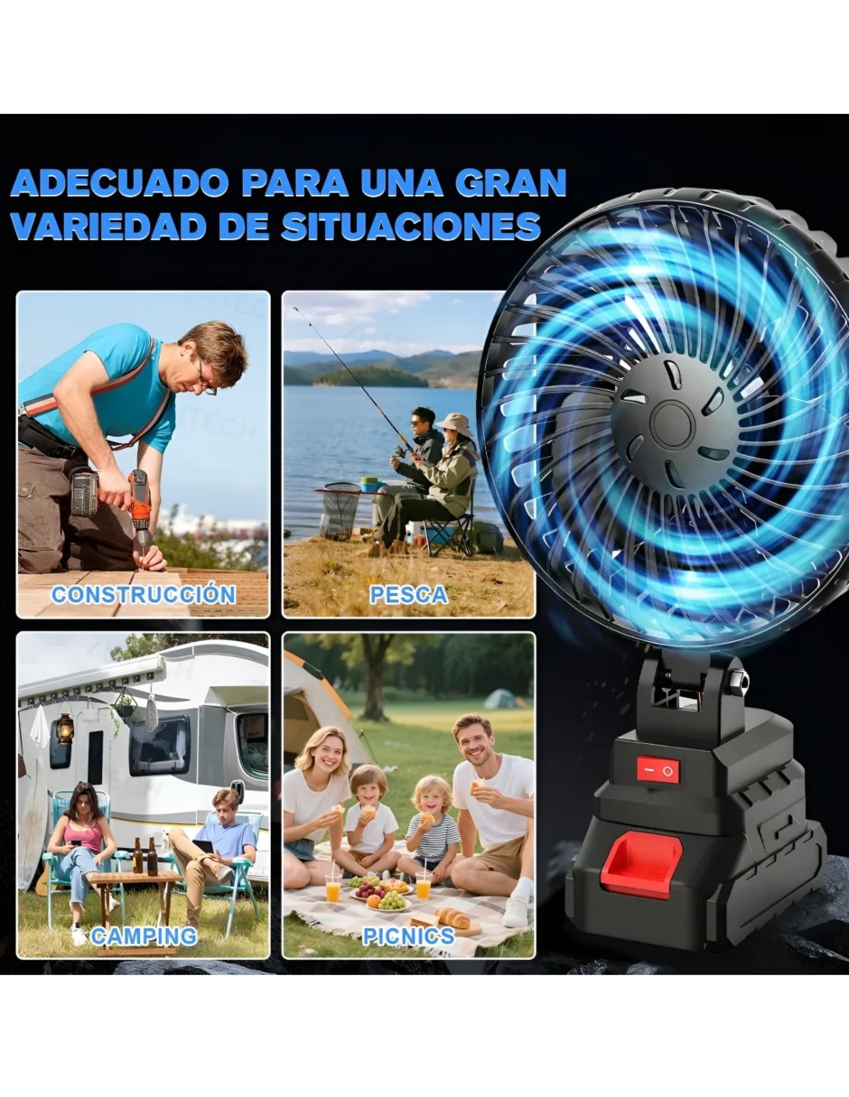 Ventilador de escritorio 3 velocidades 4