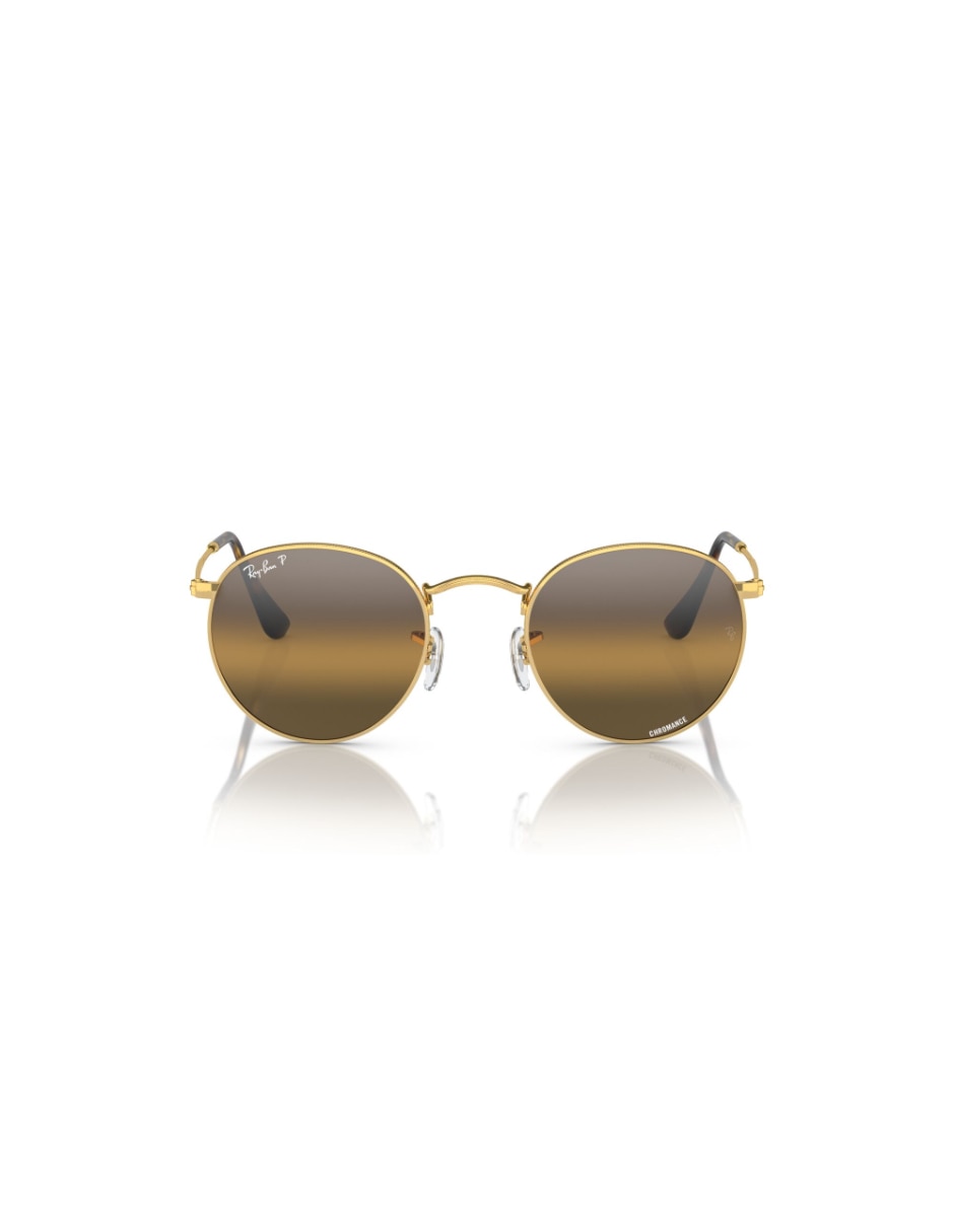 Lentes de sol ray ban round metal para mujer