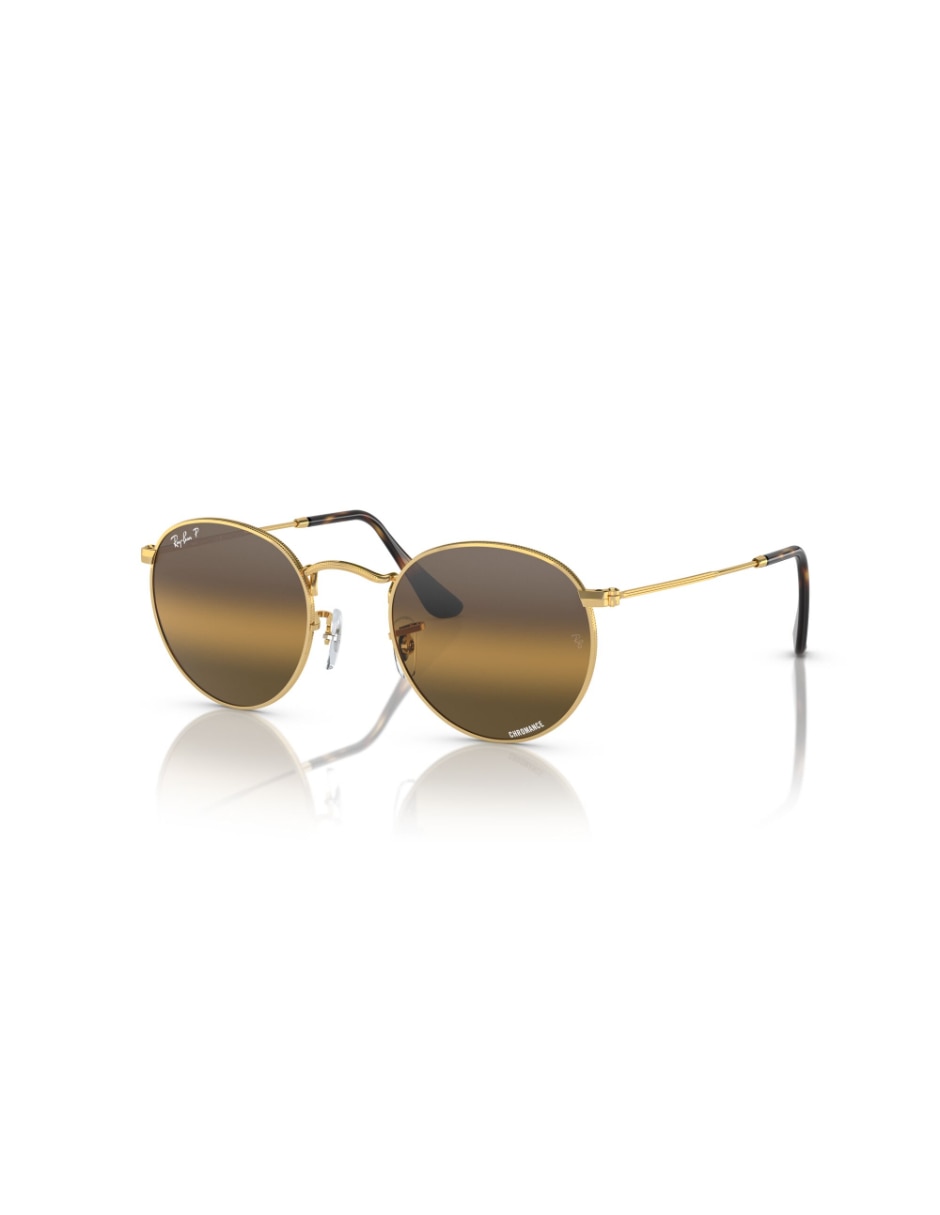 Lentes de sol ray ban round metal para mujer