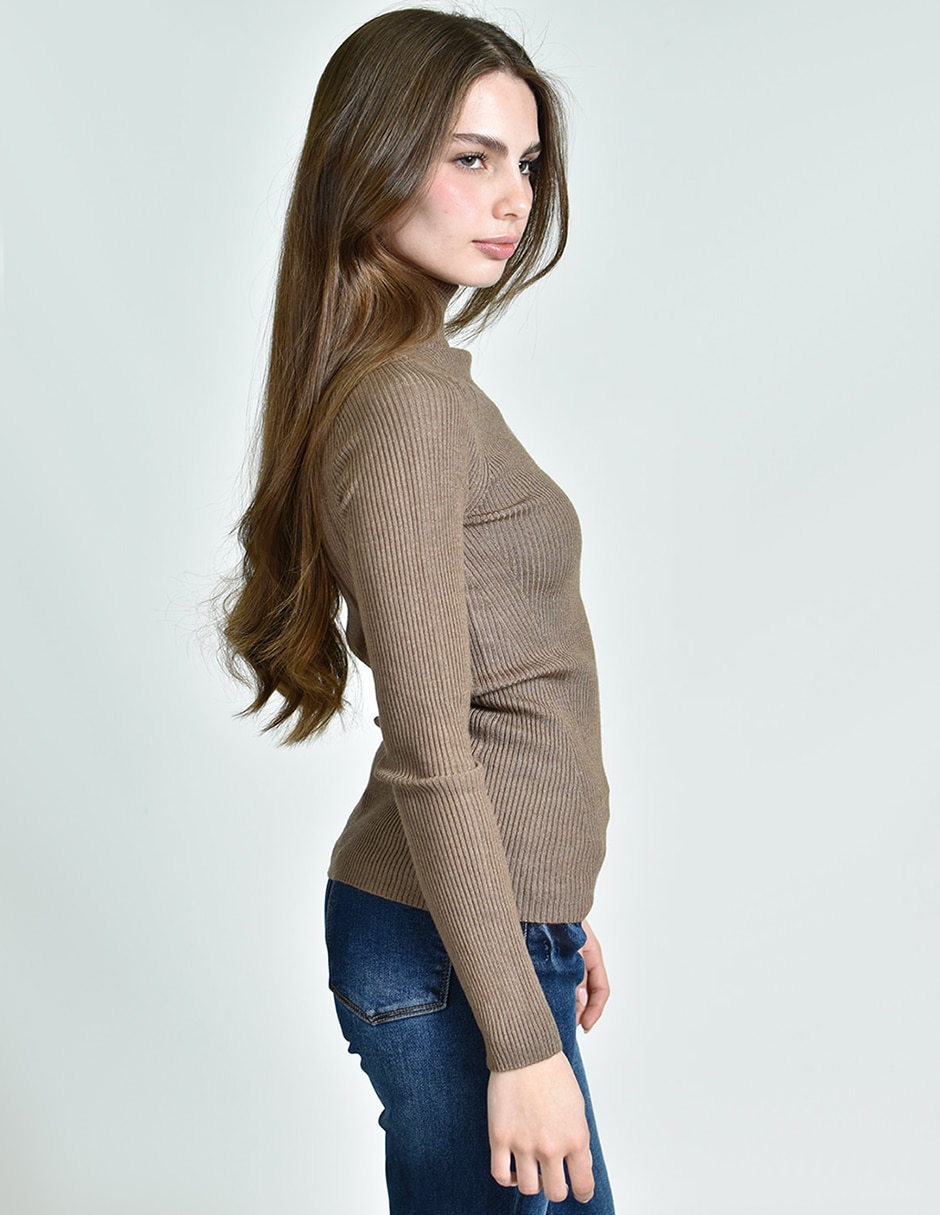Blusa roman fashion manga larga para mujer