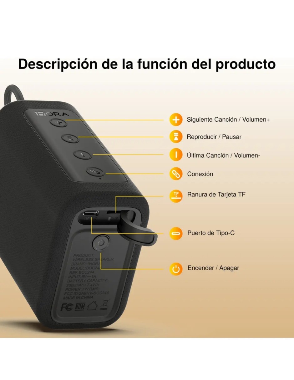 Bocina bluetooth 2