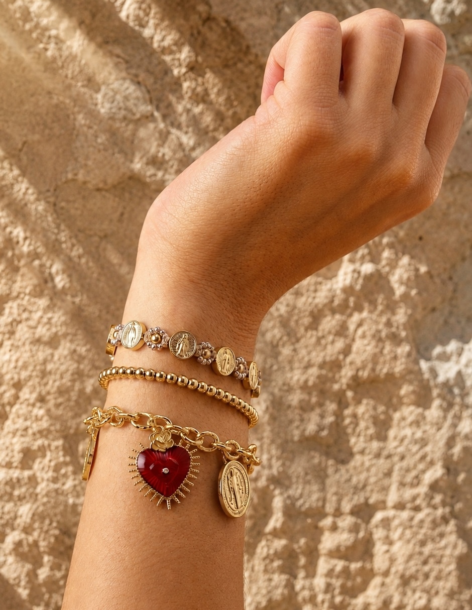 Set de brazalete yoiko con redentora acabado