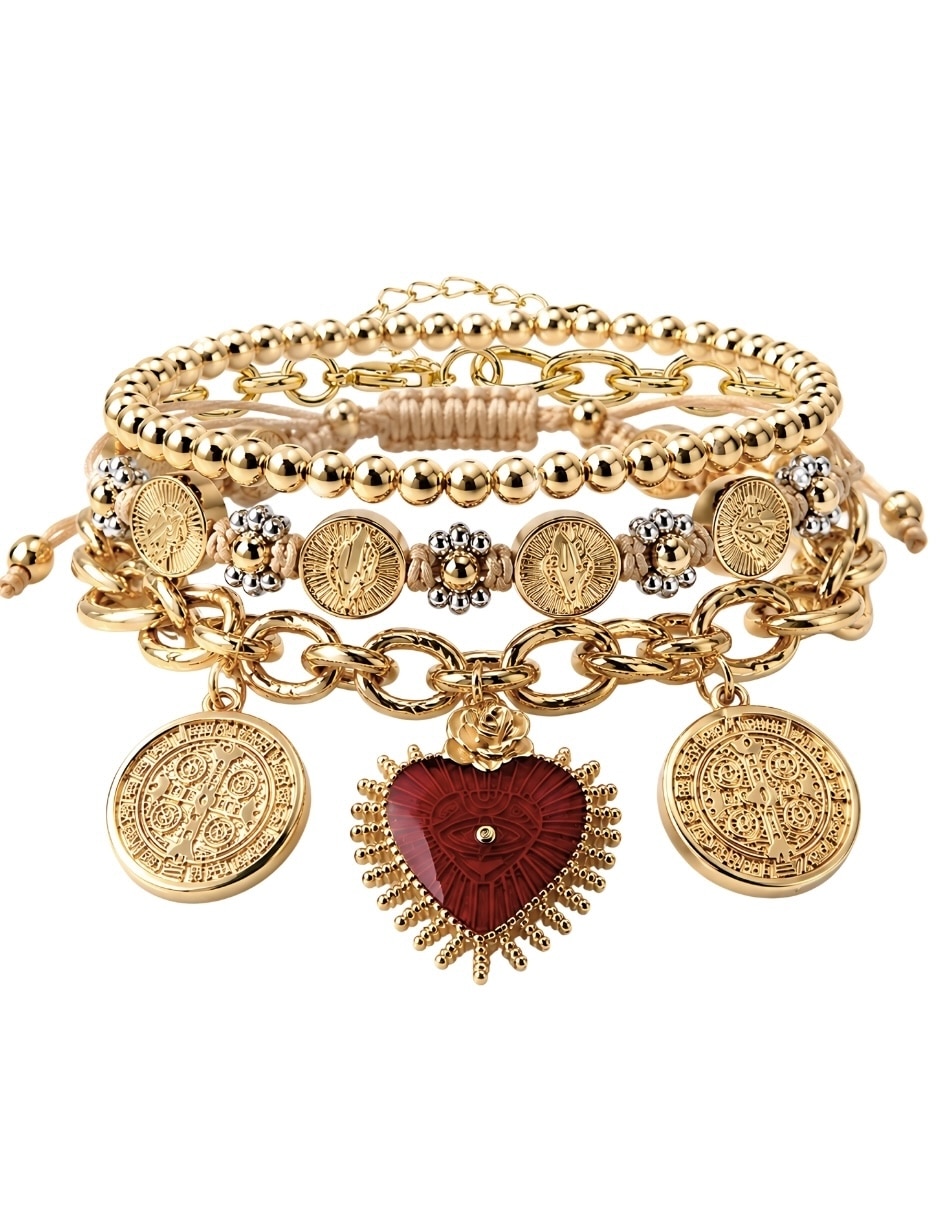 Set de brazalete yoiko con redentora acabado
