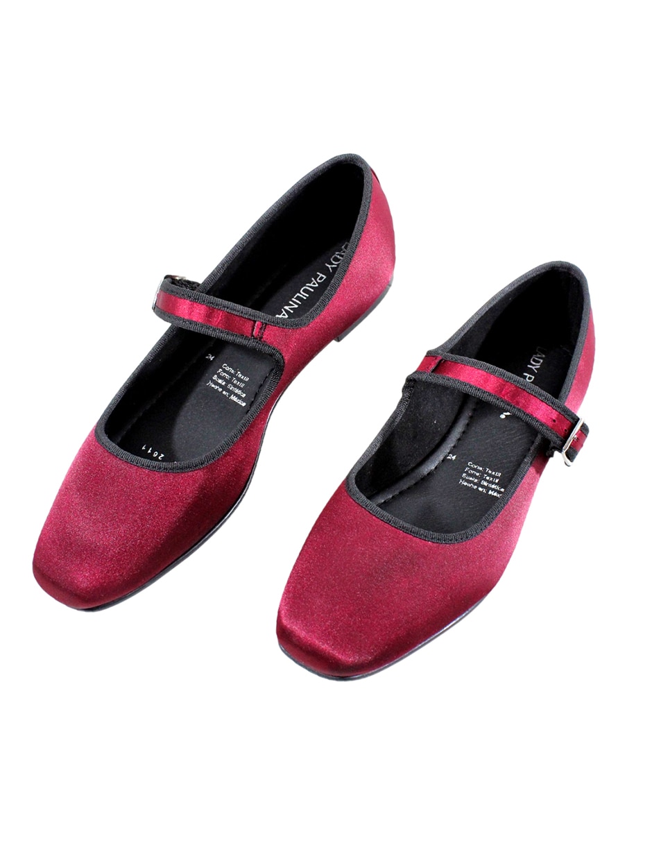 Balerina flats de textil para mujer 5