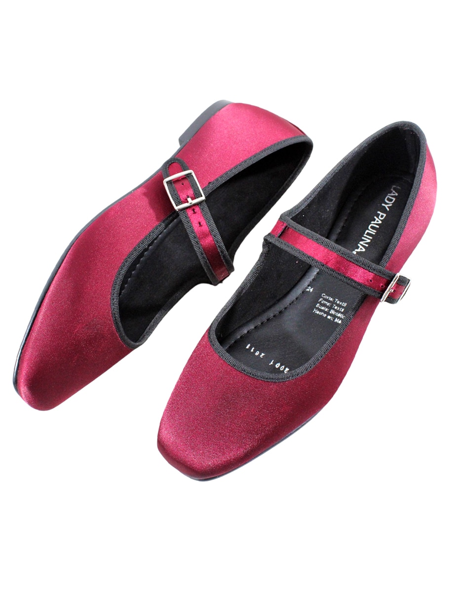 Balerina flats de textil para mujer 8