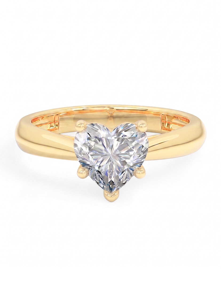 Anillo de compromiso de oro 18 k Anillo de compromiso de oro 18 k