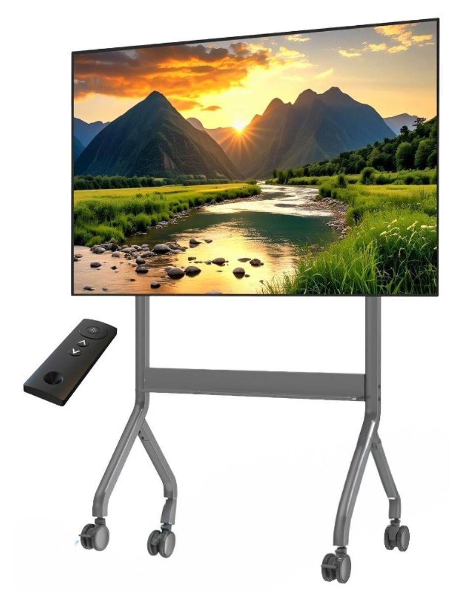 Soporte piso North Bayou para pantalla portátil 65 - 90 pulgadas