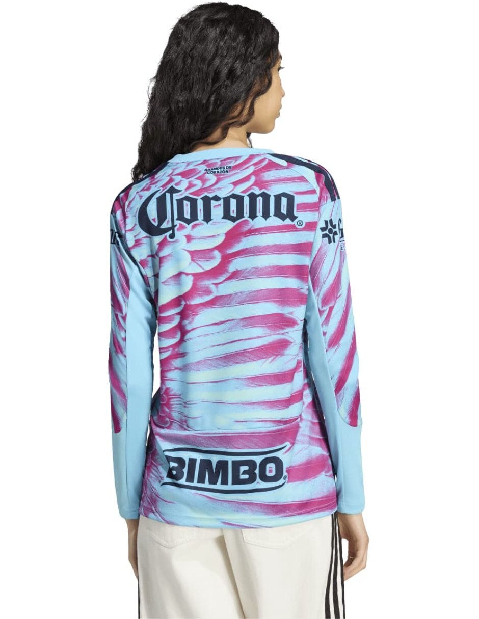 Jersey de Club América entrenamiento manga larga para mujer 6