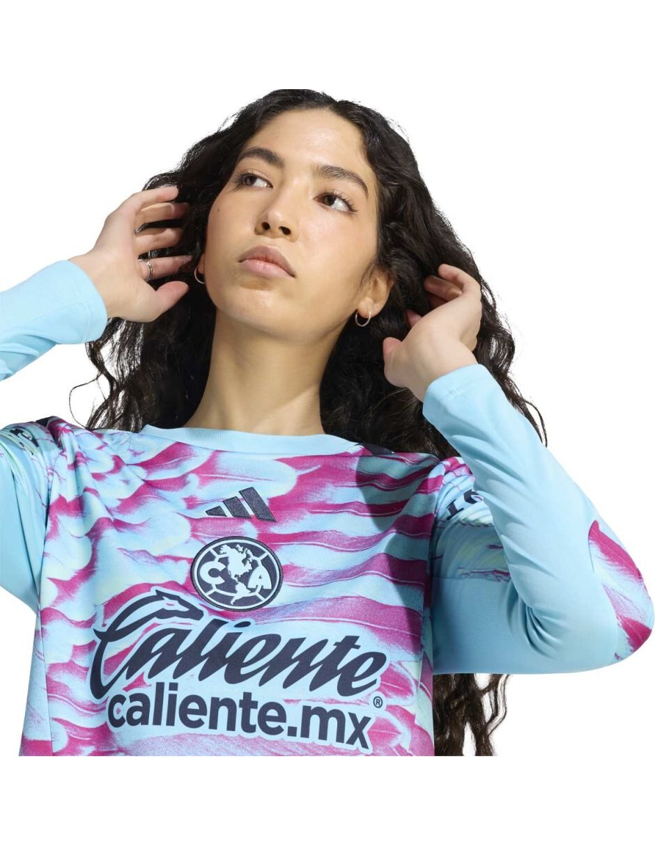 Jersey de Club América entrenamiento manga larga para mujer 7