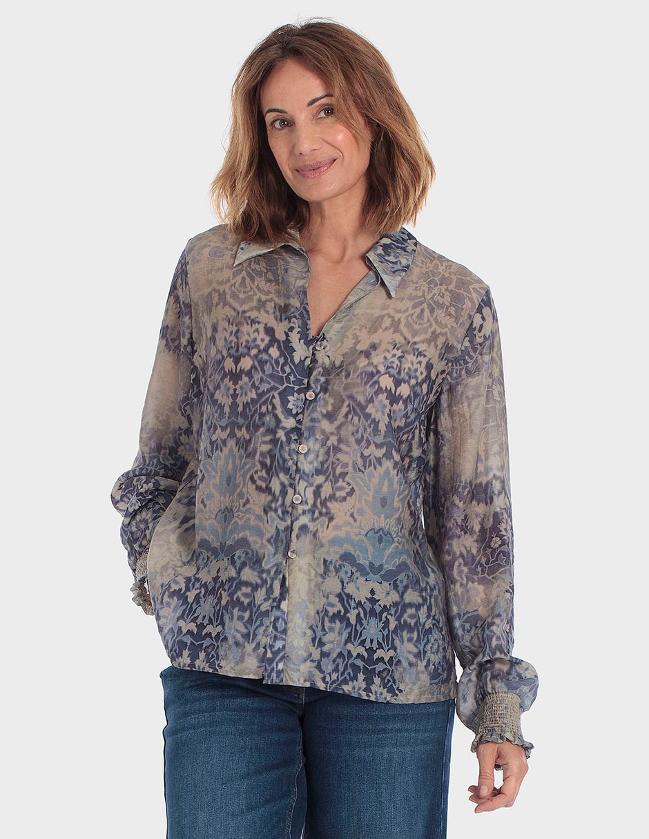 Blusa manga larga para mujer Blusa manga larga para mujer