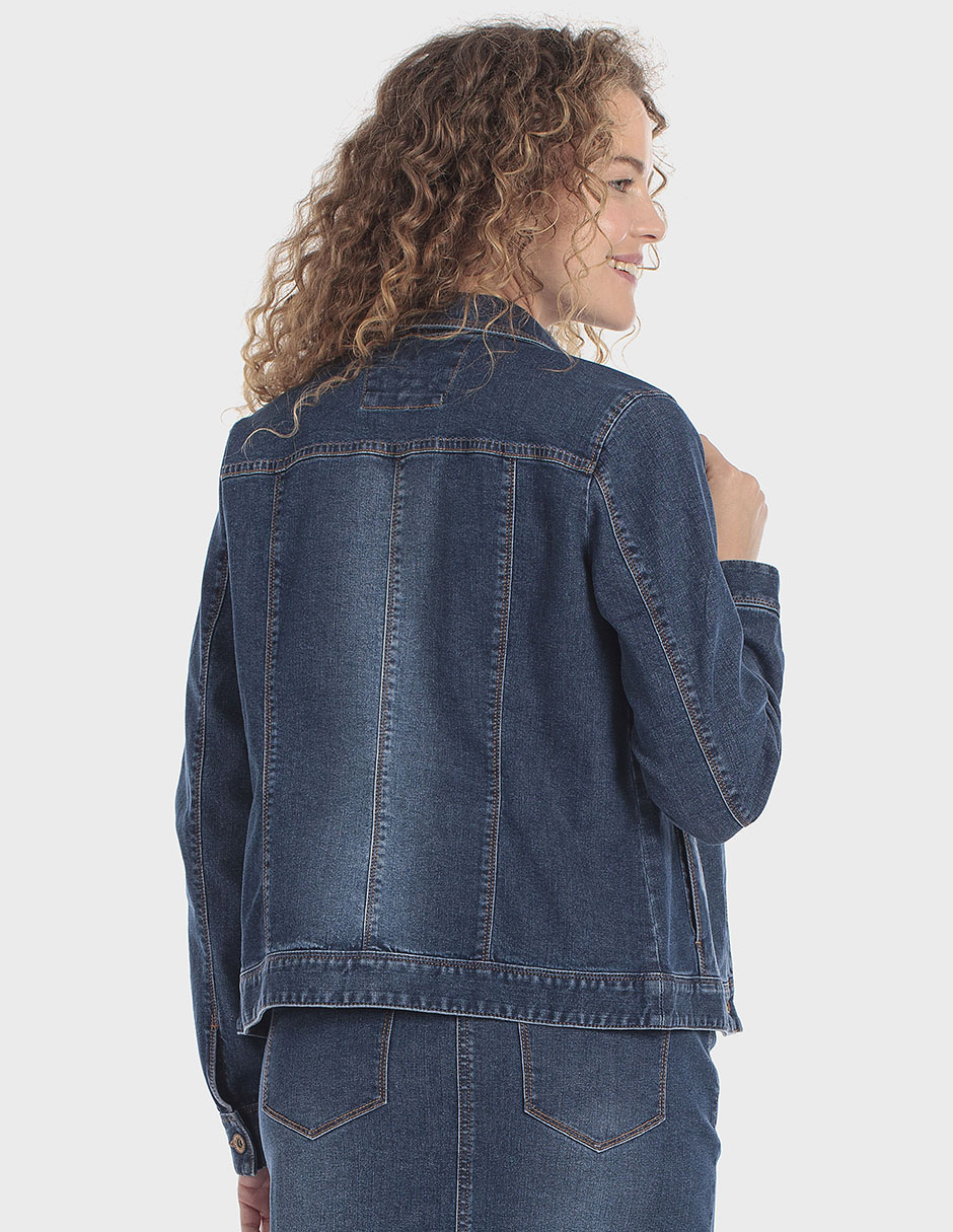 Chamarra denim para mujer 2