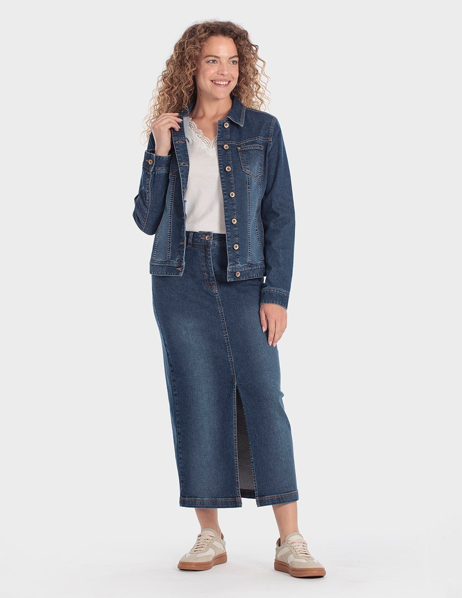 Chamarra denim para mujer 3