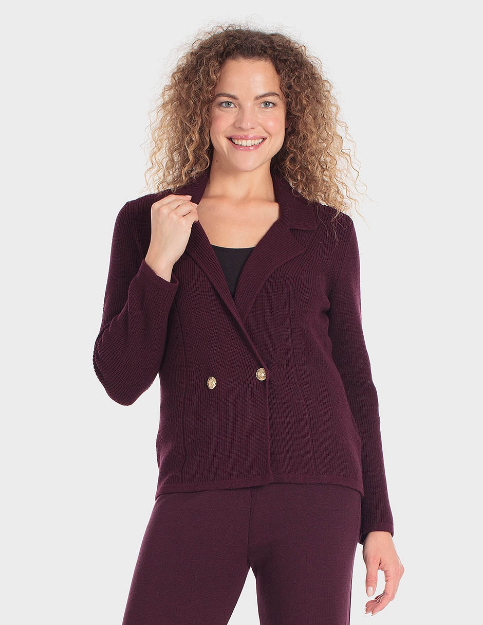 Suéter cuello solapa para mujer Suéter cuello solapa para mujer