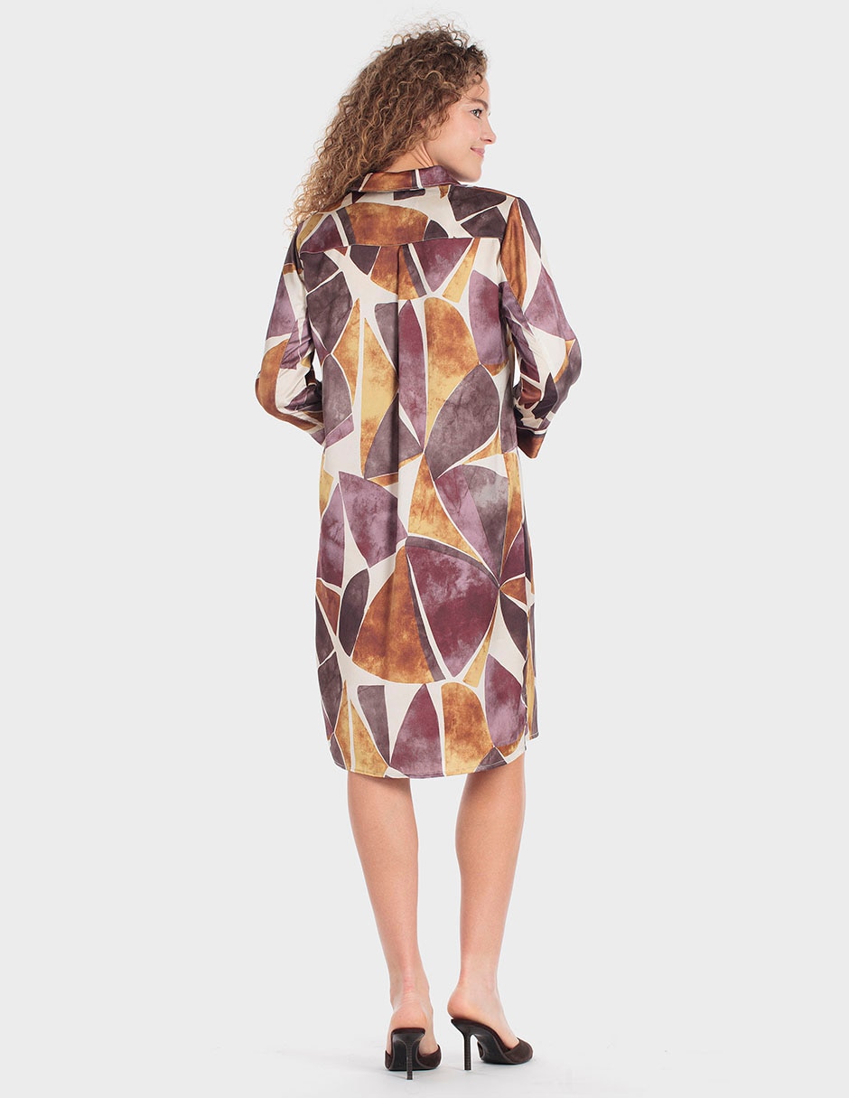 Vestido 3/4 casual para mujer 2