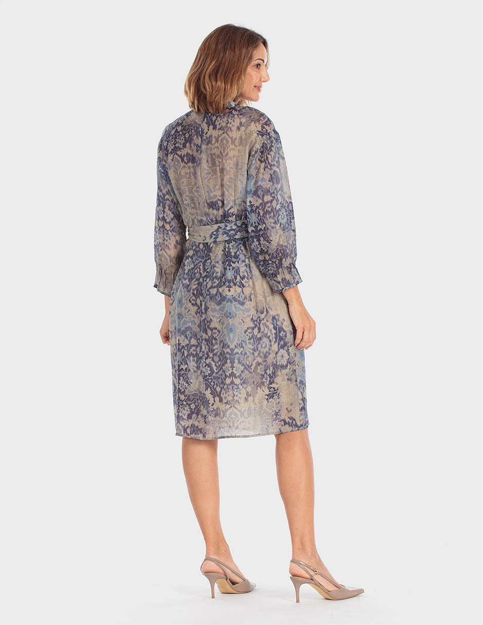 Vestido 3/4 casual para mujer 2