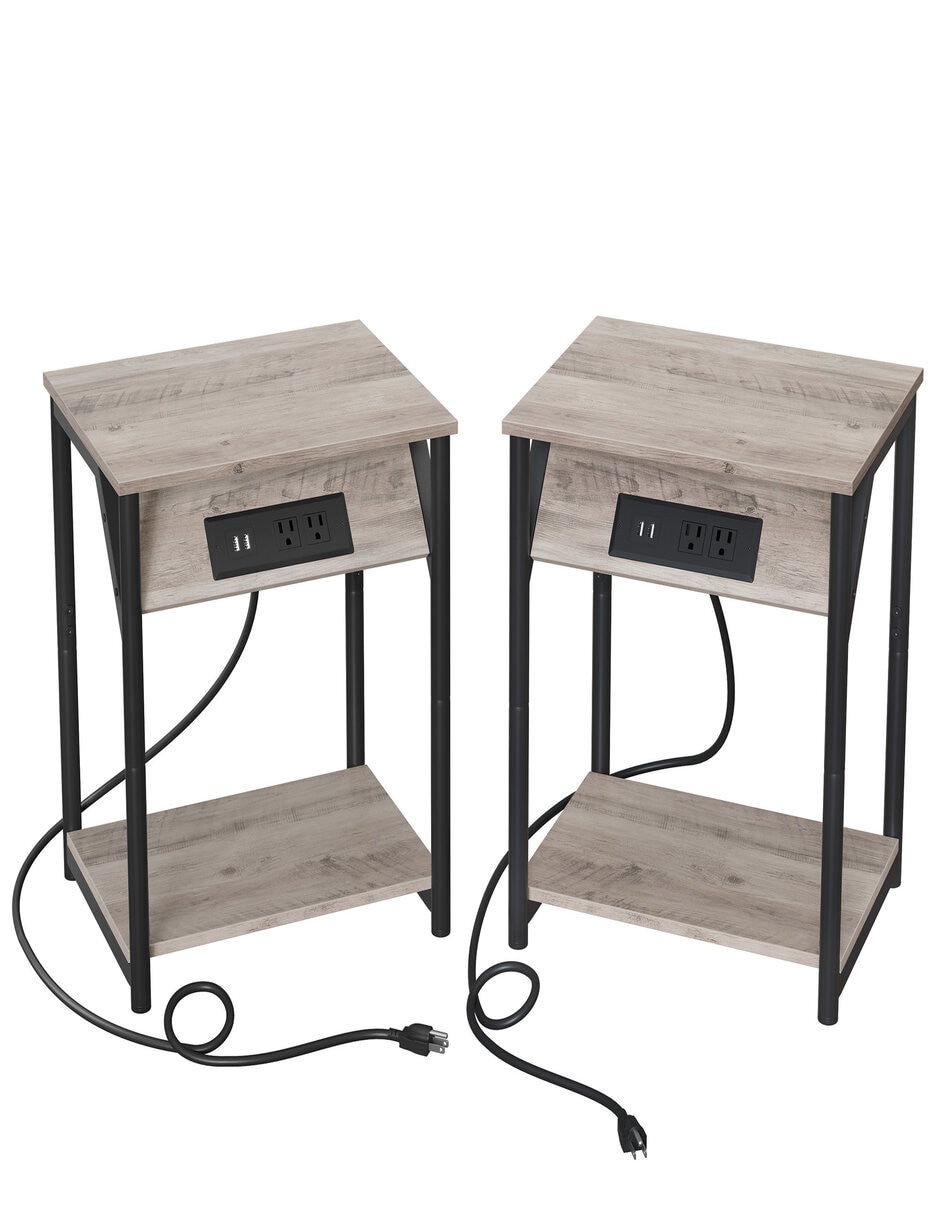 Set mesa lateral armable Bampu de acero Set mesa lateral armable Bampu de acero