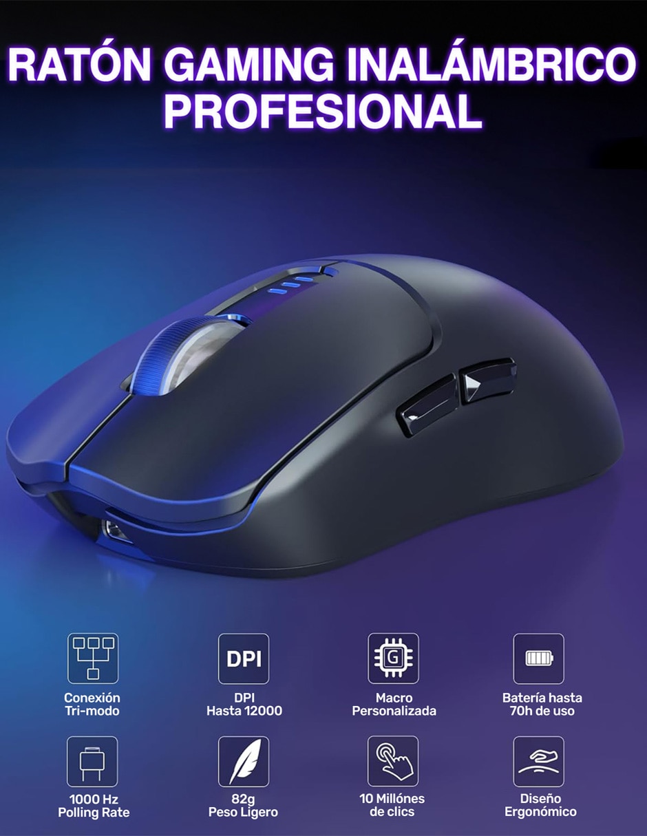 Mouse gamer SC580X 7