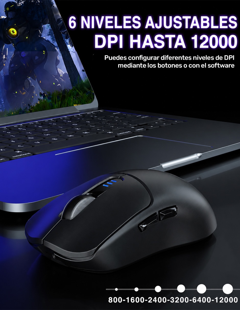 Mouse gamer SC580X 4
