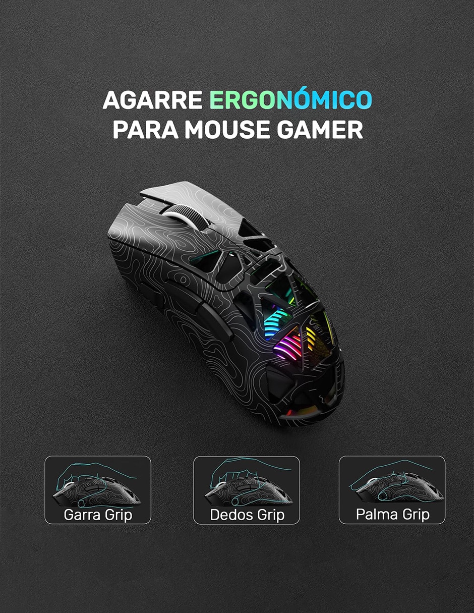 Mouse gamer SC620 8