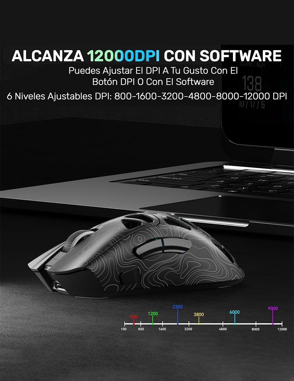 Mouse gamer SC620 2