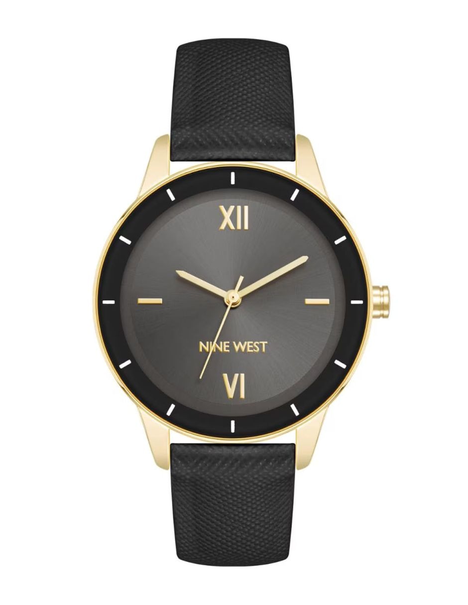 Reloj pulsera black collection para mujer nw3030bkgp Reloj pulsera black collection para mujer nw3030bkgp