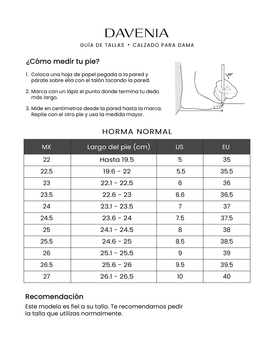 Zapatilla piel zapatillas davenia 10