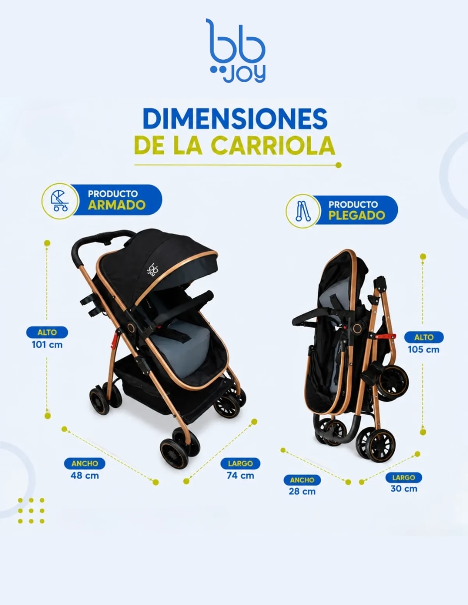 Carriola travel system shany Bbjoy
