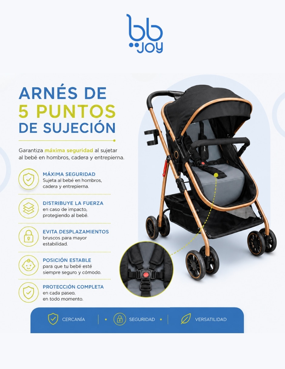 Carriola travel system shany Bbjoy