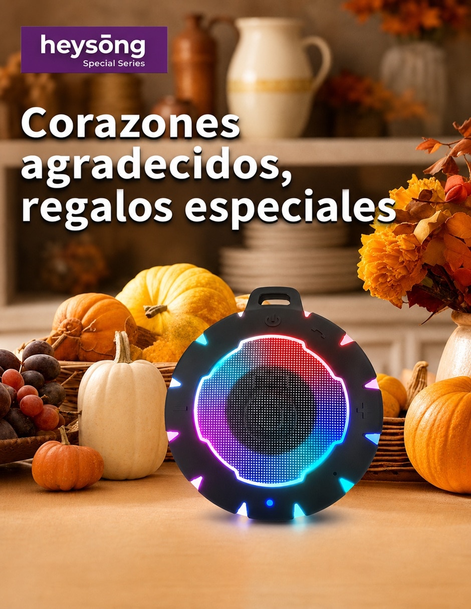 Bocina heysong bluetooth