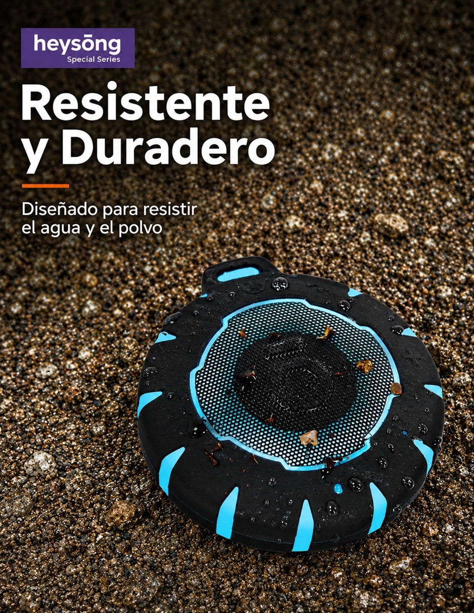 Bocina heysong bluetooth