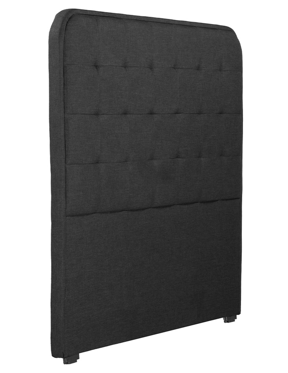 Cabecera de madera y tela 5