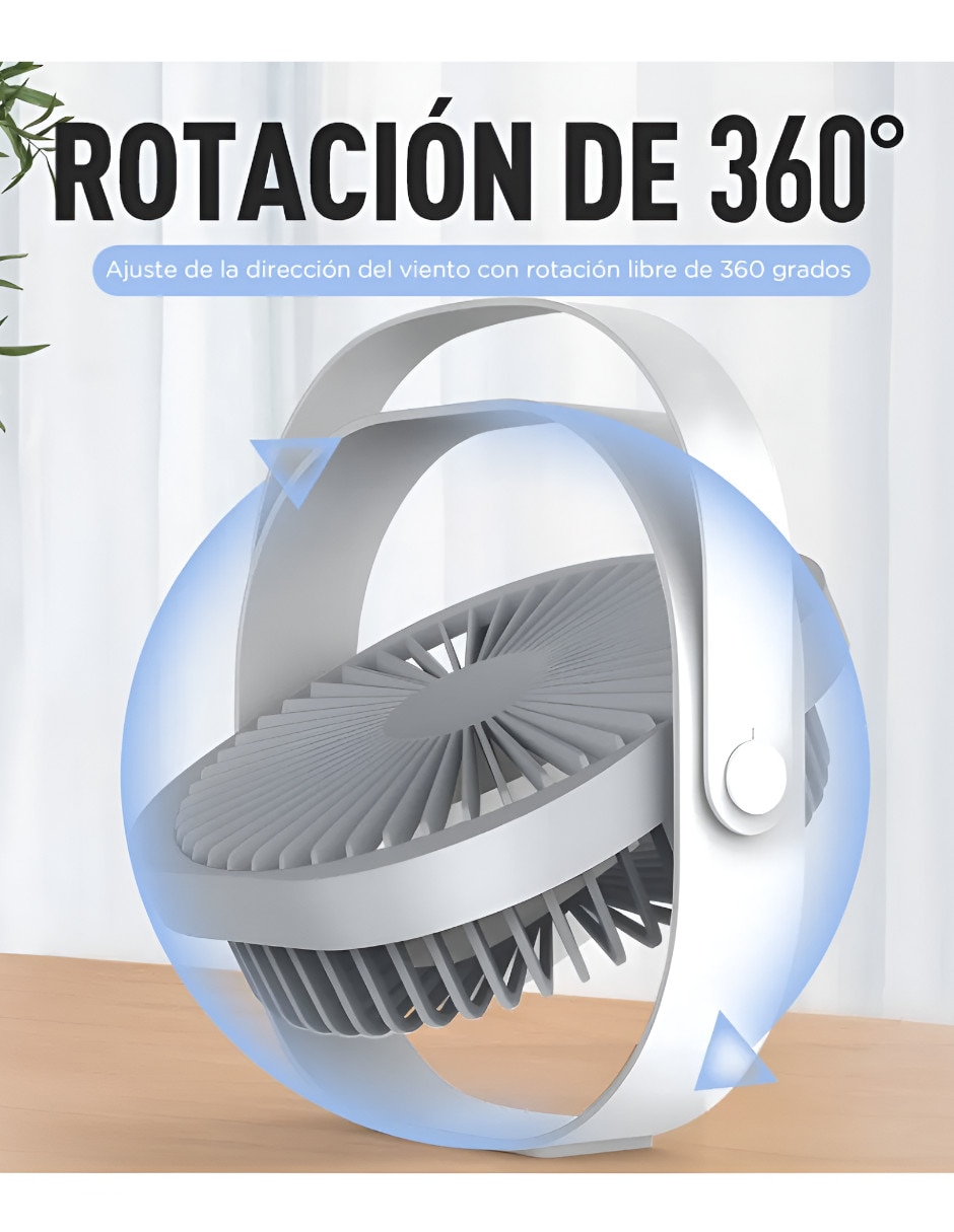 Ventilador de escritorio 3 velocidades 2