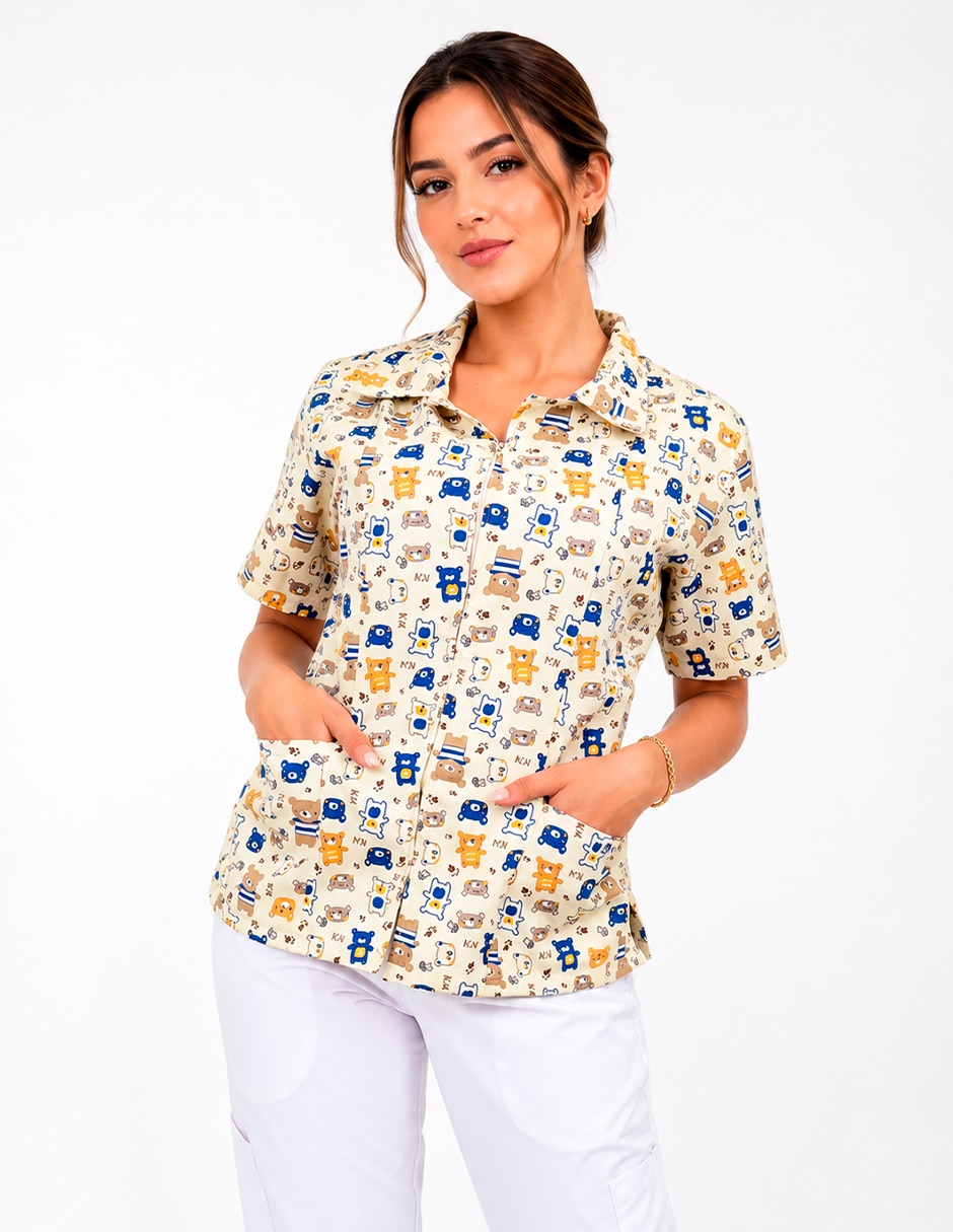 Filipina quirúrgica medizin uniformes estilo ajustado para mujer