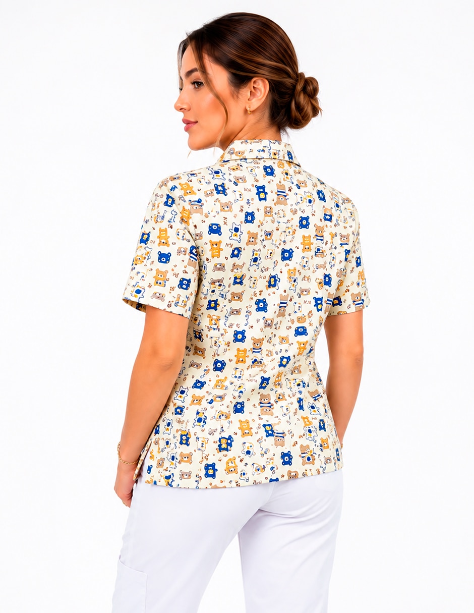 Filipina quirúrgica medizin uniformes estilo ajustado para mujer