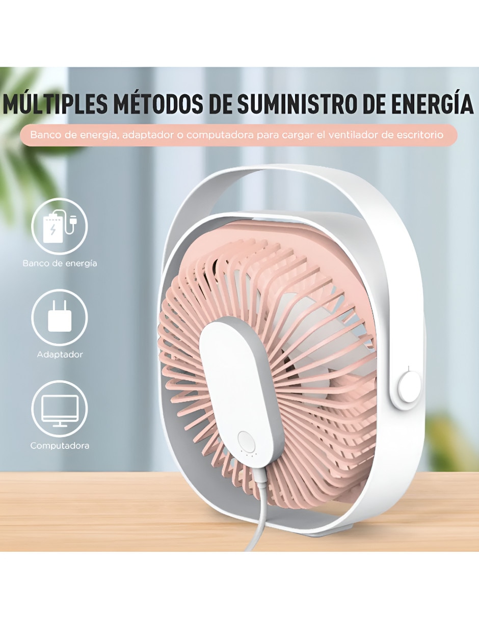 Ventilador de escritorio 3 velocidades 2