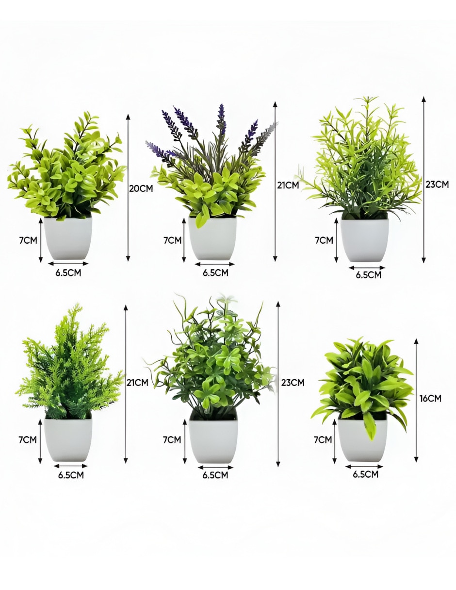 Planta helecho artificial 4