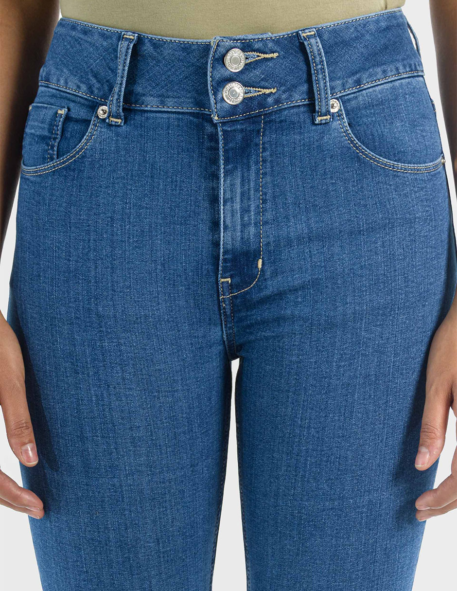 Jeans regular skinny cintura alta oggi jeans skinny cintura alta para mujer
