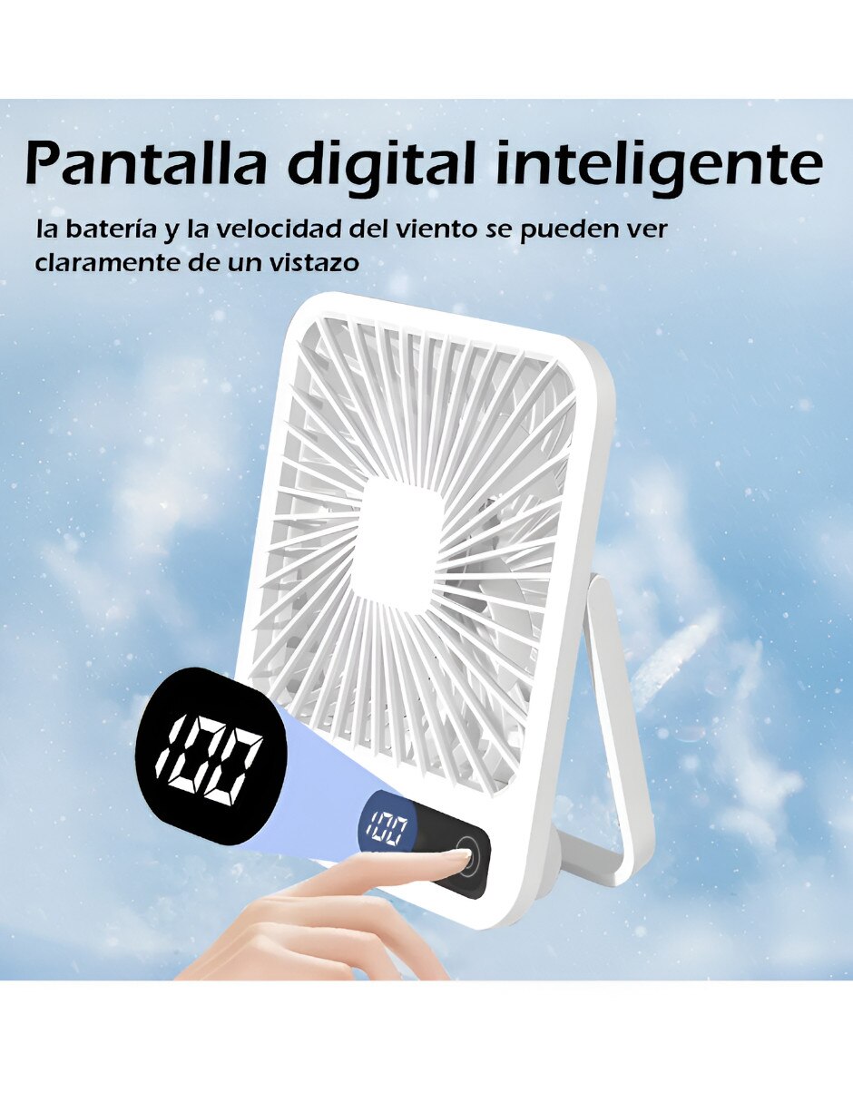 Ventilador de escritorio 5 velocidades 4