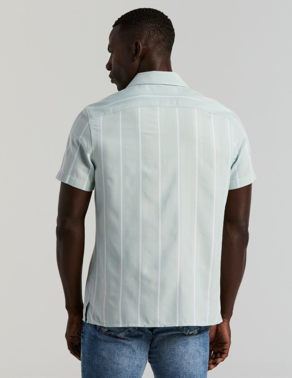 Camisa casual manga corta para hombre 3