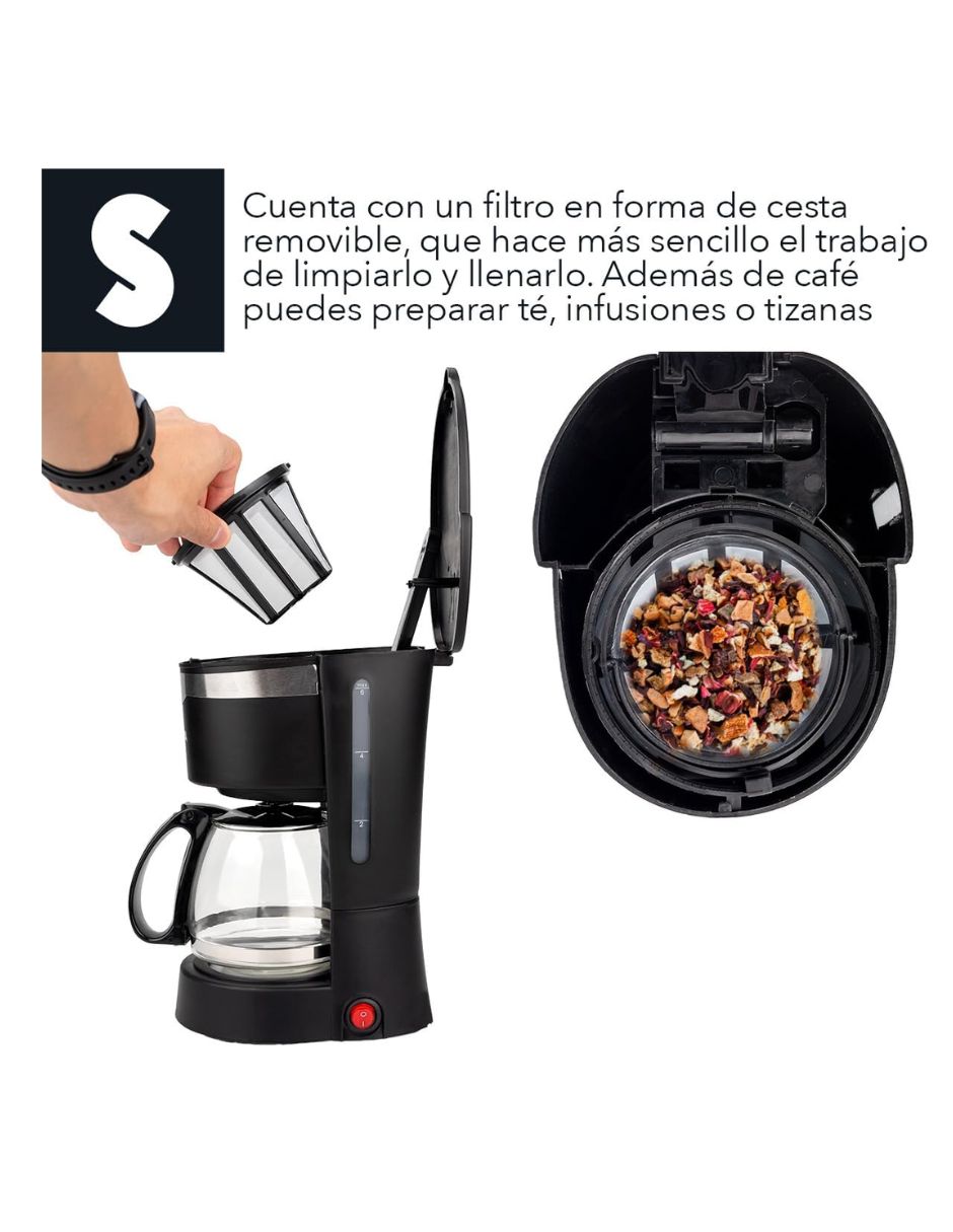 Cafetera de goteo cafetera eléctrica 3