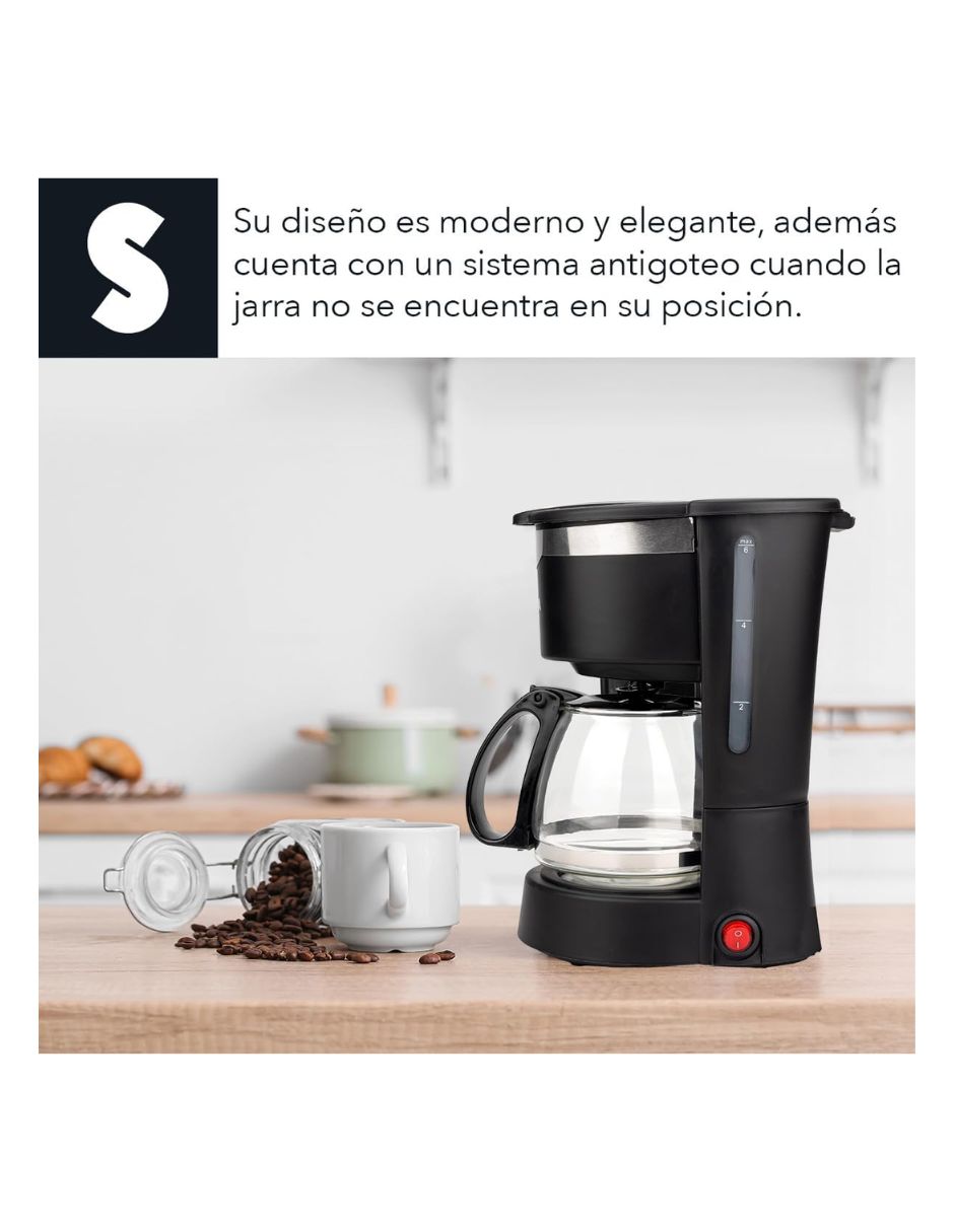 Cafetera de goteo cafetera eléctrica 4